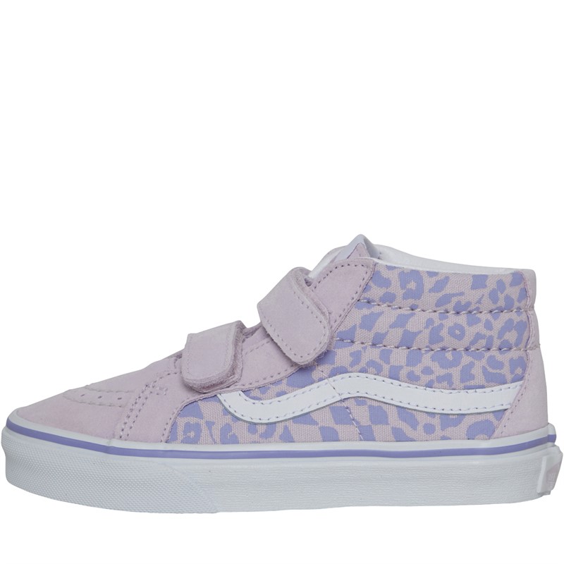 Vans Børn Sk8-Mid Reissue Velcro Sneakers lilla