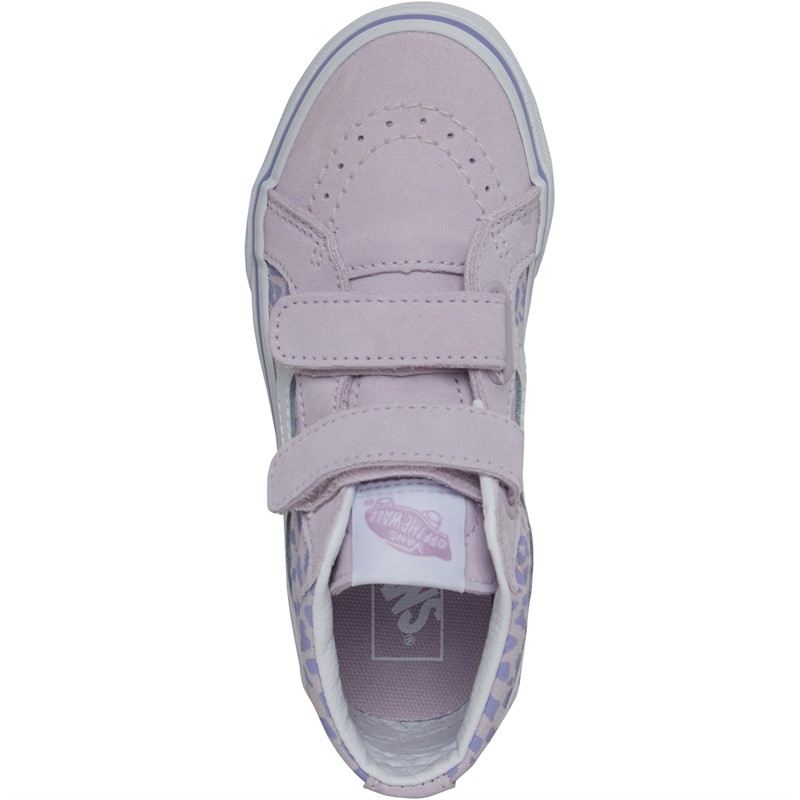 Vans Børn Sk8-Mid Reissue Velcro Sneakers lilla