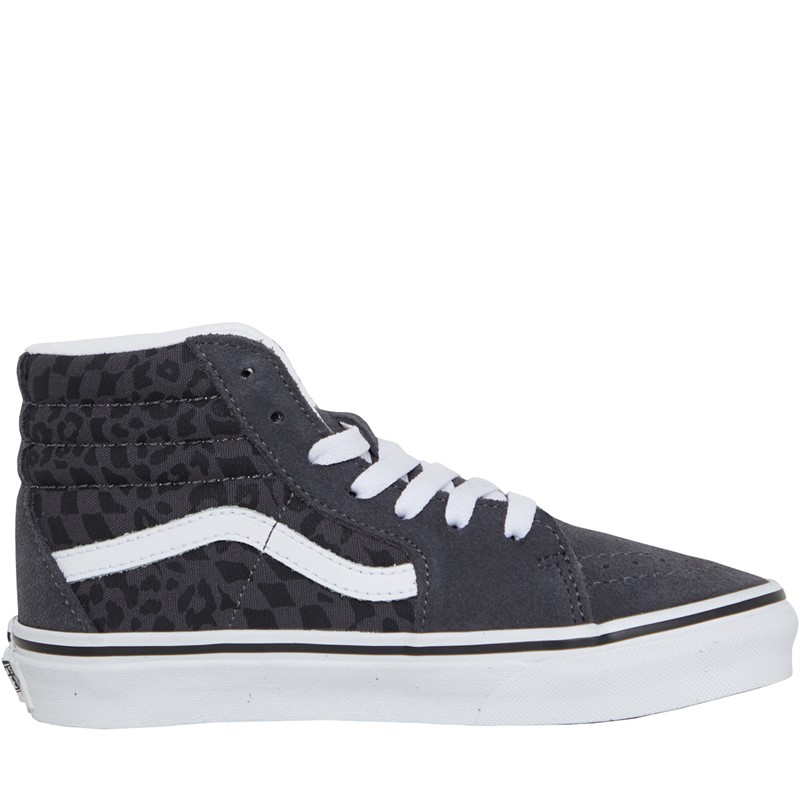 Vans Dziecięce Sk8 Hi Tenisówki Wysokie Odcienie szarości