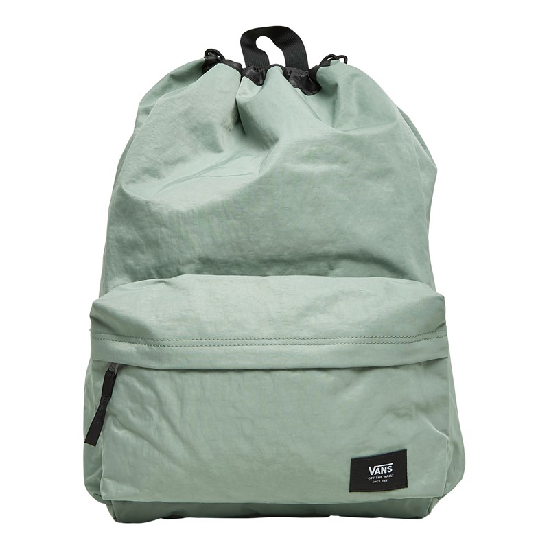 Vans Old Skool Cinch Backpack Iceberg Green
