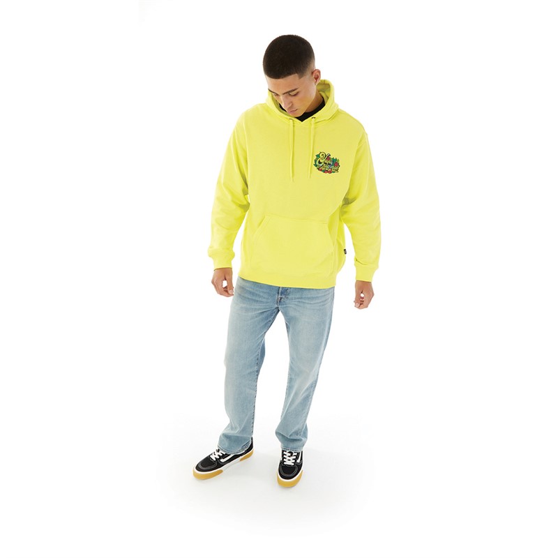 Vans Mens Pray For Waves Loose Hoodie Sulphur Spring