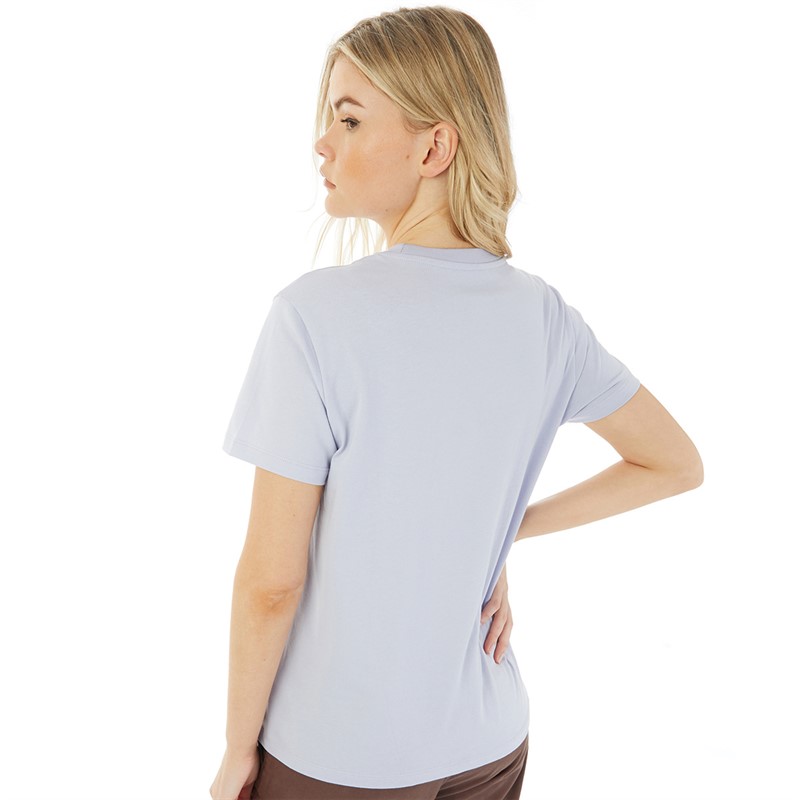 Vans Womens Flower Friends T-Shirt Cosmic Sky