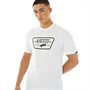 Vans Mens Full Patch T-Shirt White/Black