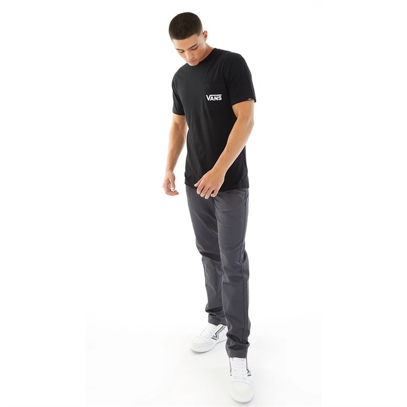 Vans Mens Authentic Slim Fit Chinos Asphalt