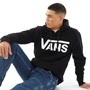 Vans Mens Classic Hoodie Black/White
