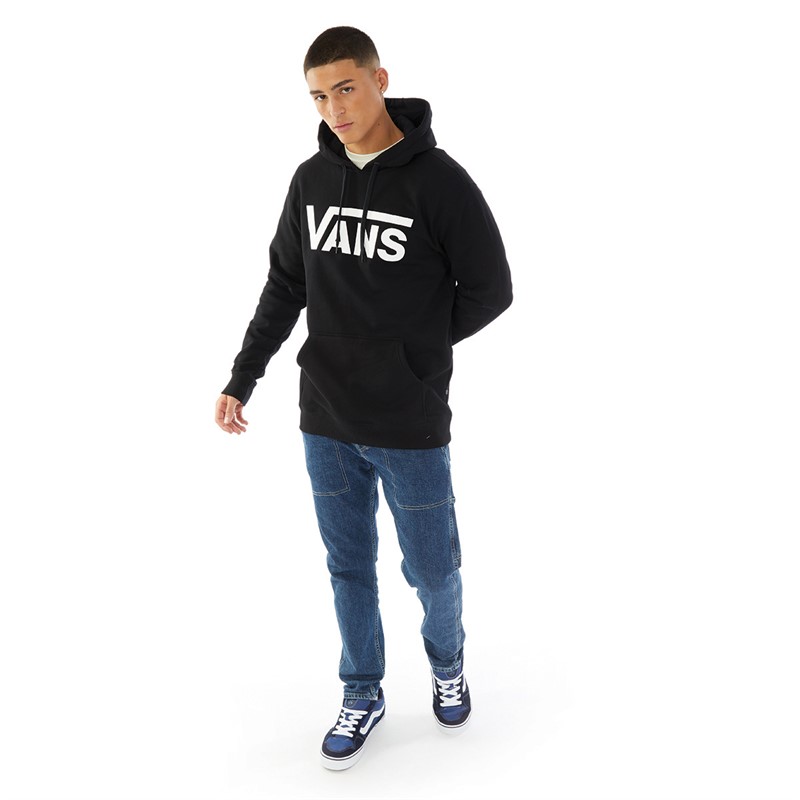 Vans Mens Classic Hoodie Black/White