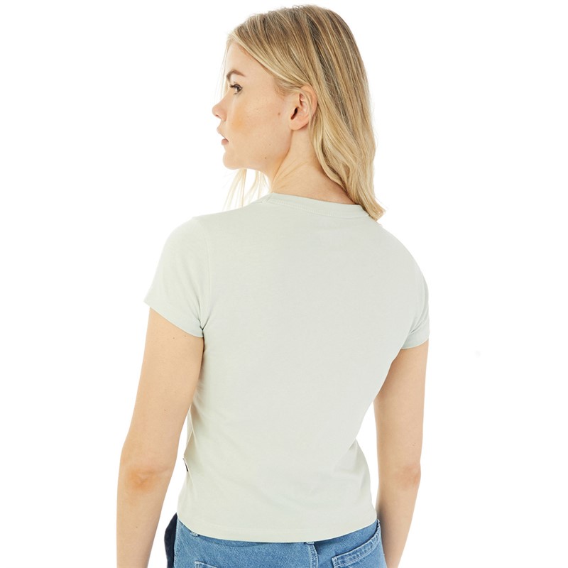 Vans Womens Basic Mini T-Shirt Pale Aqua