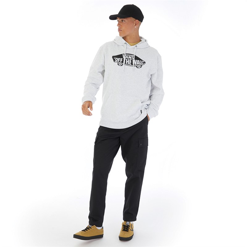 Vans Mens Classic Off The Wall Hoodie White Heather