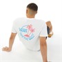 Vans Mens Classic Mini Dual Palm T-Shirt White/Malibu Blue