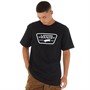 Vans Mens Full Patch T-Shirt Black/White