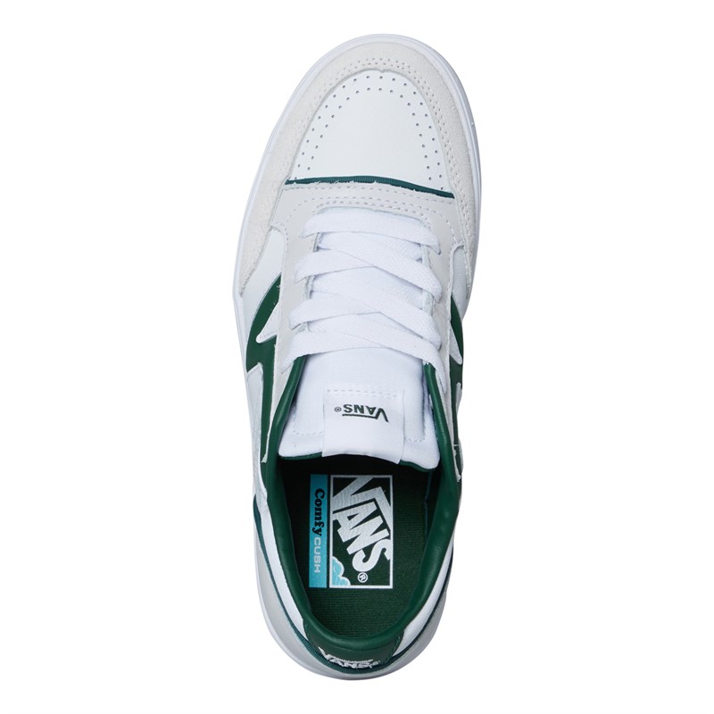 Vans Lowland CC Court Trainers Green/White