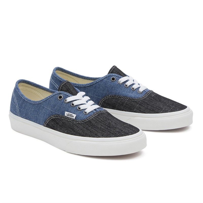 Vans Authentic Threaded Denim Trainers Blue/White