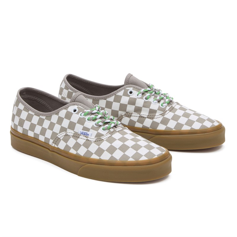 Vans Authentic Checkerboard Trainers Moon Rock