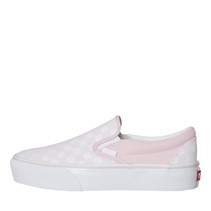 Vans Womens Classic Slip-On Checkerboard Trainers Cradle Pink