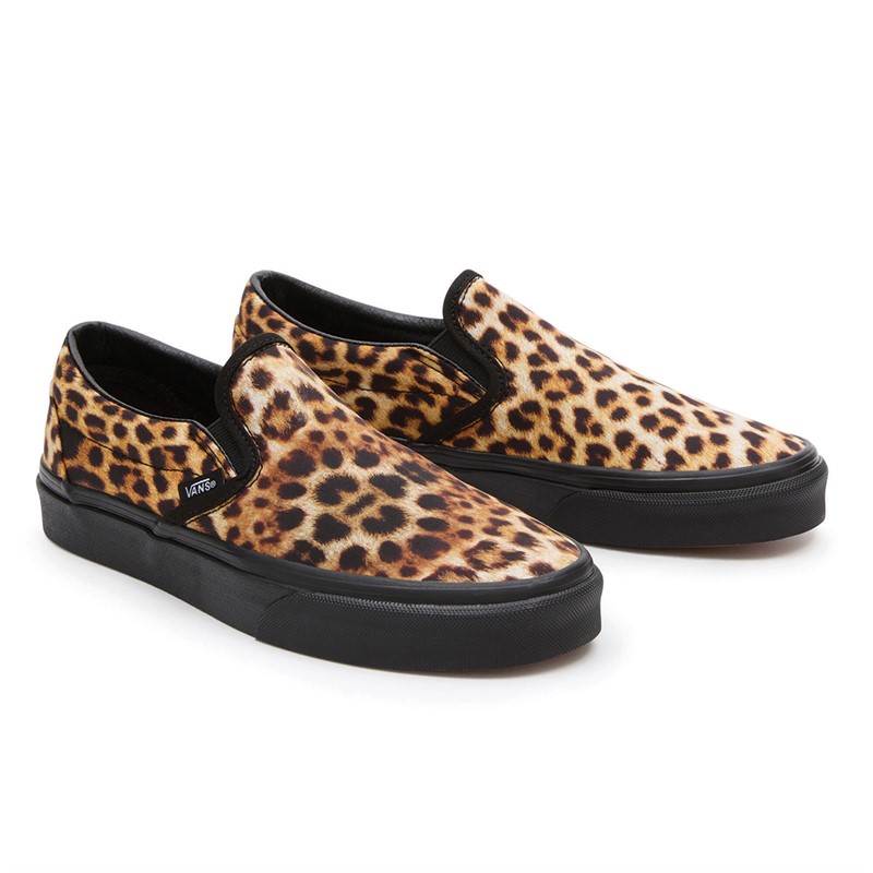 Vans Womens Classic Slip-On 90s Grunge Trainers Black
