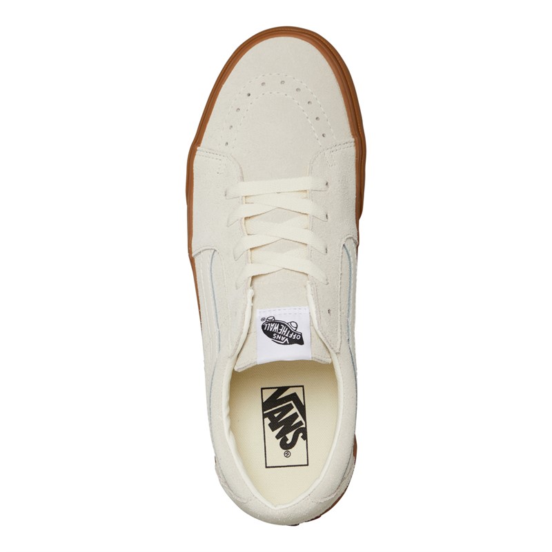 Vans Sk8-Low Gum Sole Trainers Marshmallow/Gum