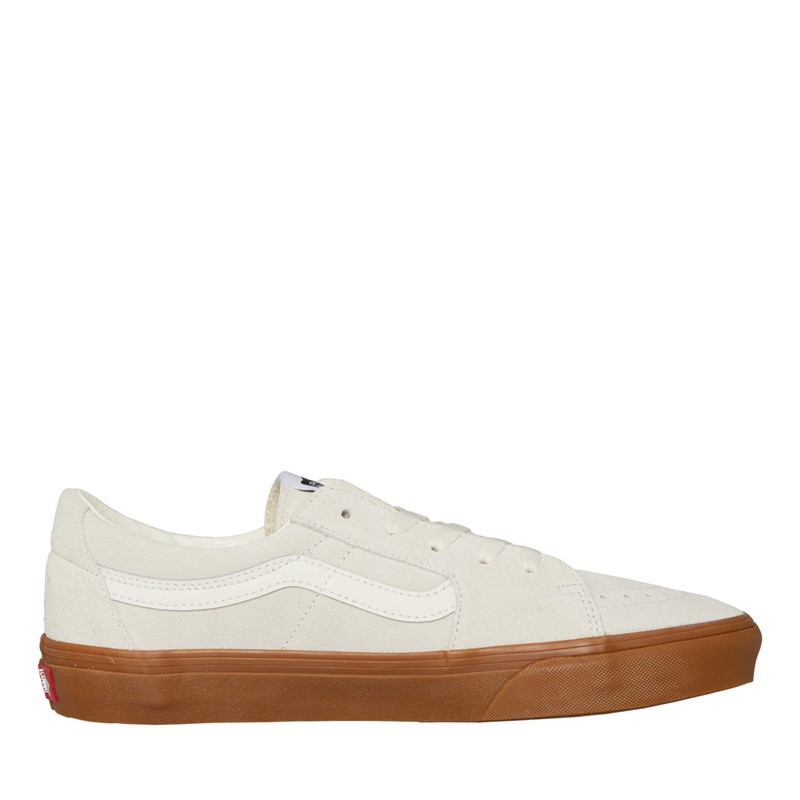 Vans Sk8-Low Gum Sole Trainers Marshmallow/Gum