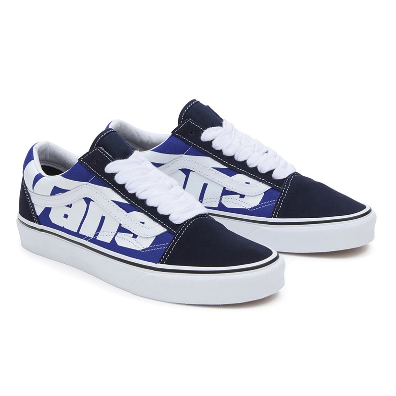 Vans Old Skool Jumbo Vans Trainers Blue/White