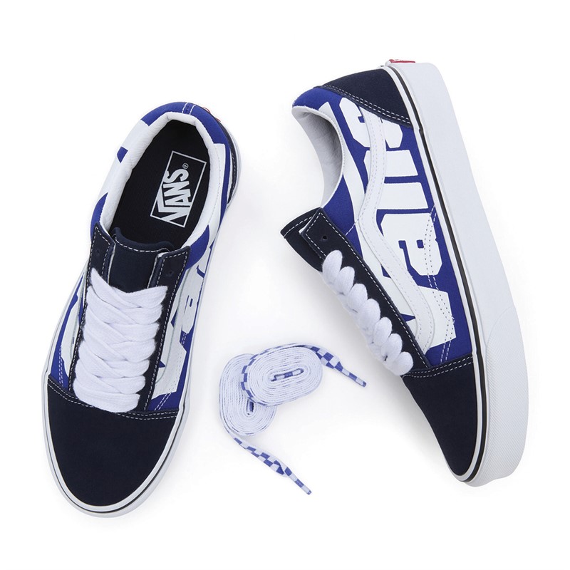 Vans Old Skool Jumbo Vans Trainers Blue/White