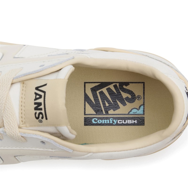 Vans Lowland CC Vintage Trainers Marshmallow