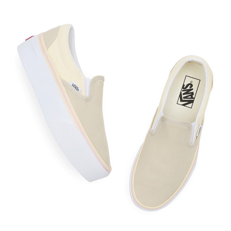 Vans Womens Classic Slip-On Stackform Trainers Multi