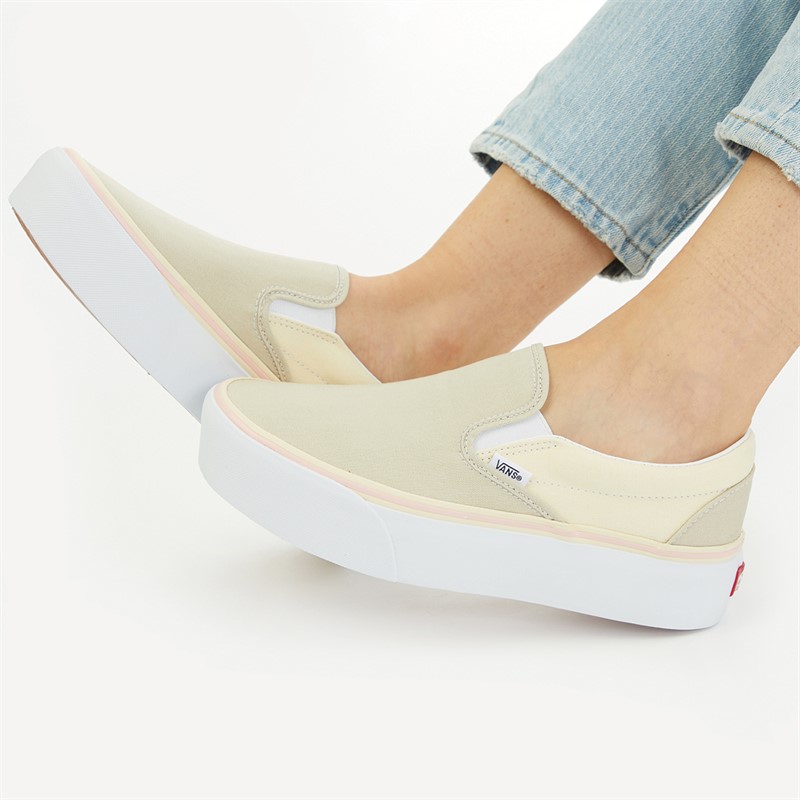 Plain white vans womens hotsell