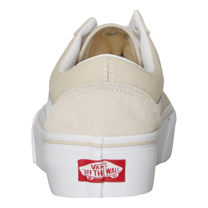 Vans Womens Old Skool Platform Trainers Rainy Day