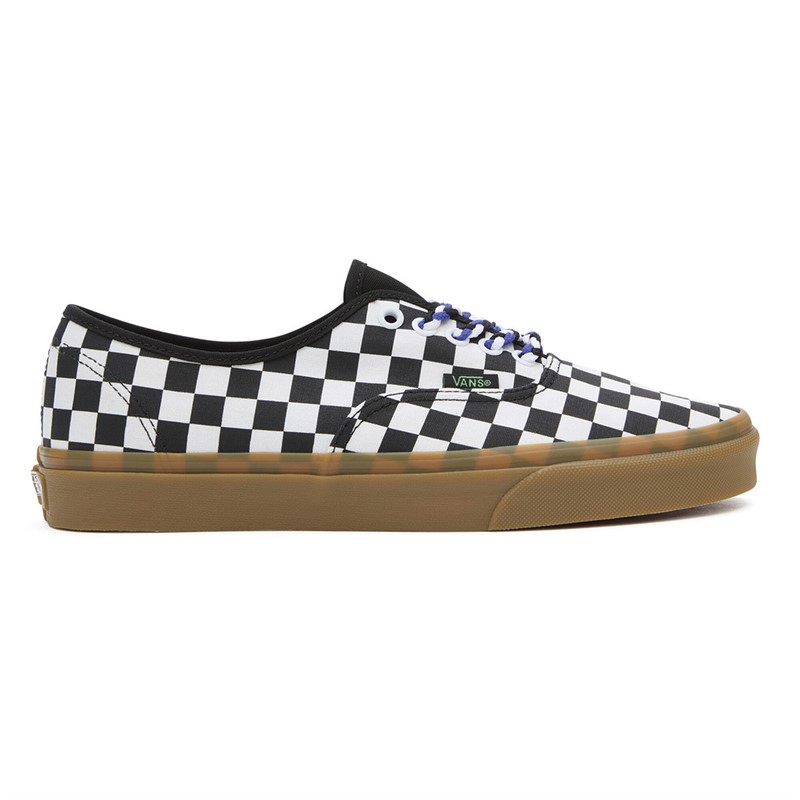 Buy Vans Authentic Checkerboard Trainers Black White