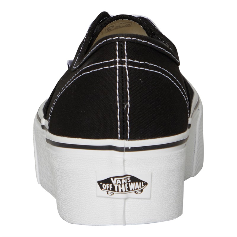 Vans Womens Authentic Stackform Trainers Black/True White