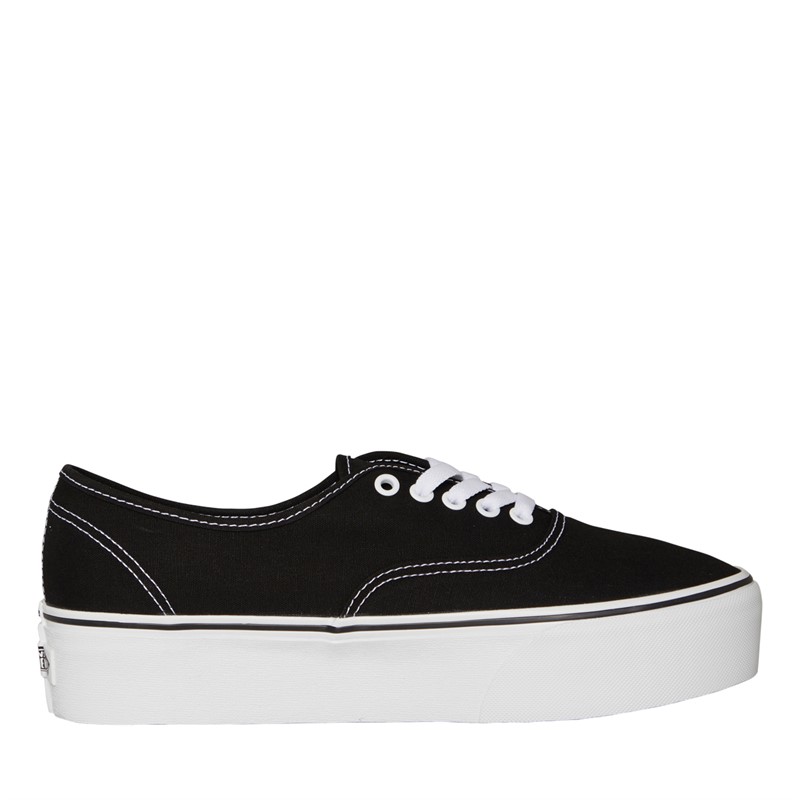 Vans Womens Authentic Stackform Trainers Black True White