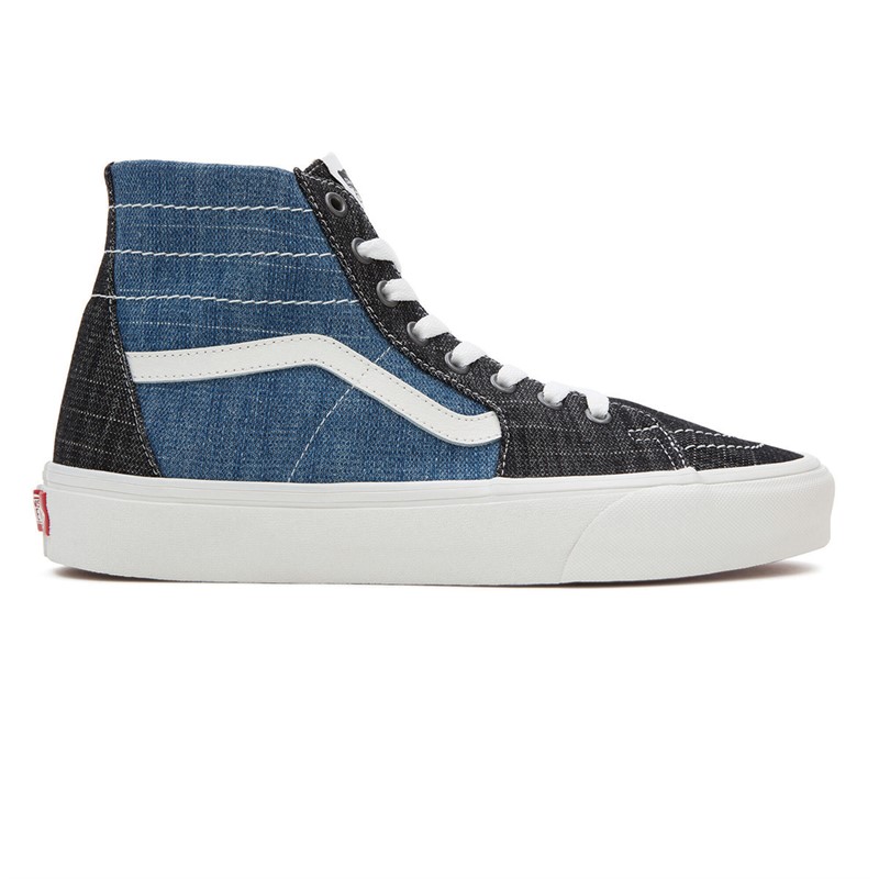 Vans Sk8-Hi Threaded Denim Tapered Trainers Black/White