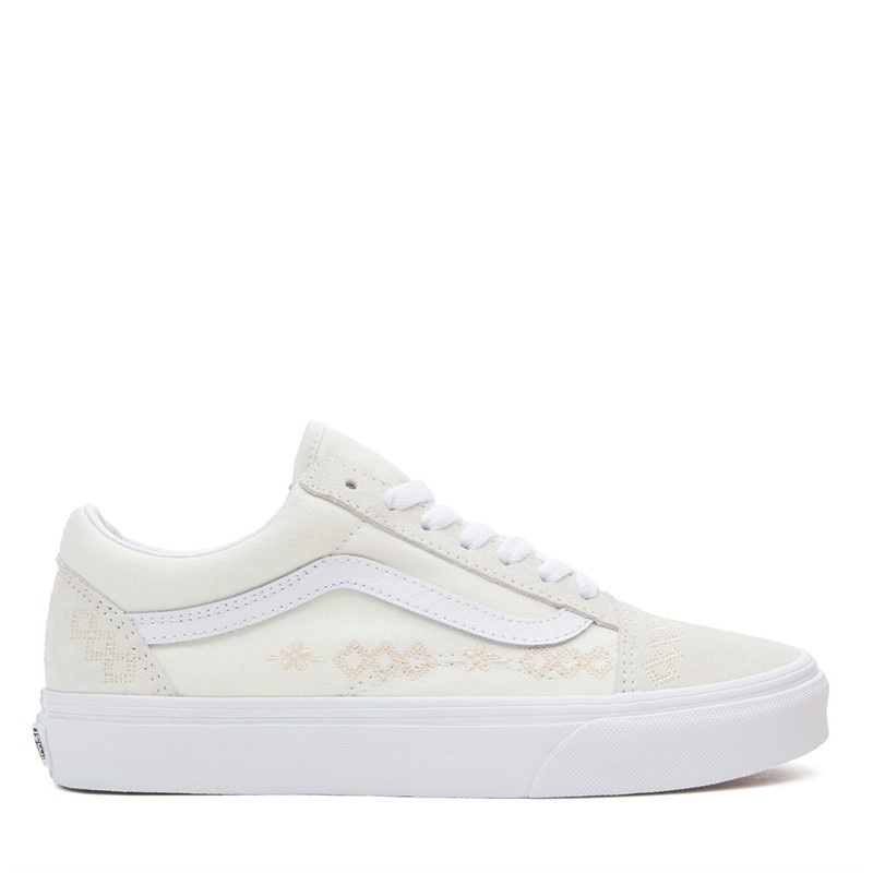 Vans Womens Old Skool Trainers Marshmallow