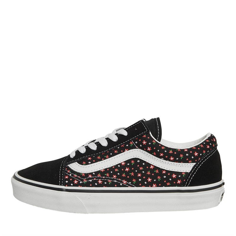 Vans Womens Old Skool Ditsy Floral Trainers Black/Multi