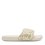 Vans Womens La Costa Groovy Floral Sliders Khaki