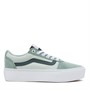 Vans Womens Ward Platform Trainers Light Green/Multi