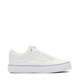 Vans Junior Girls Ward Glitter Trainers White