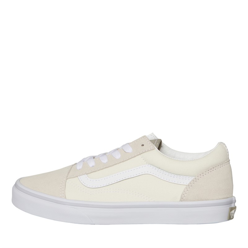 Vans Baskets Junior Old Skool Multi Blanc Pur