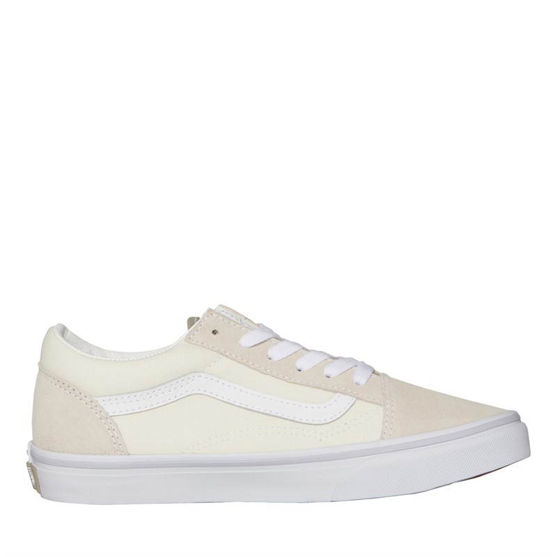 Buy Vans Junior Old Skool Trainers Multi True White