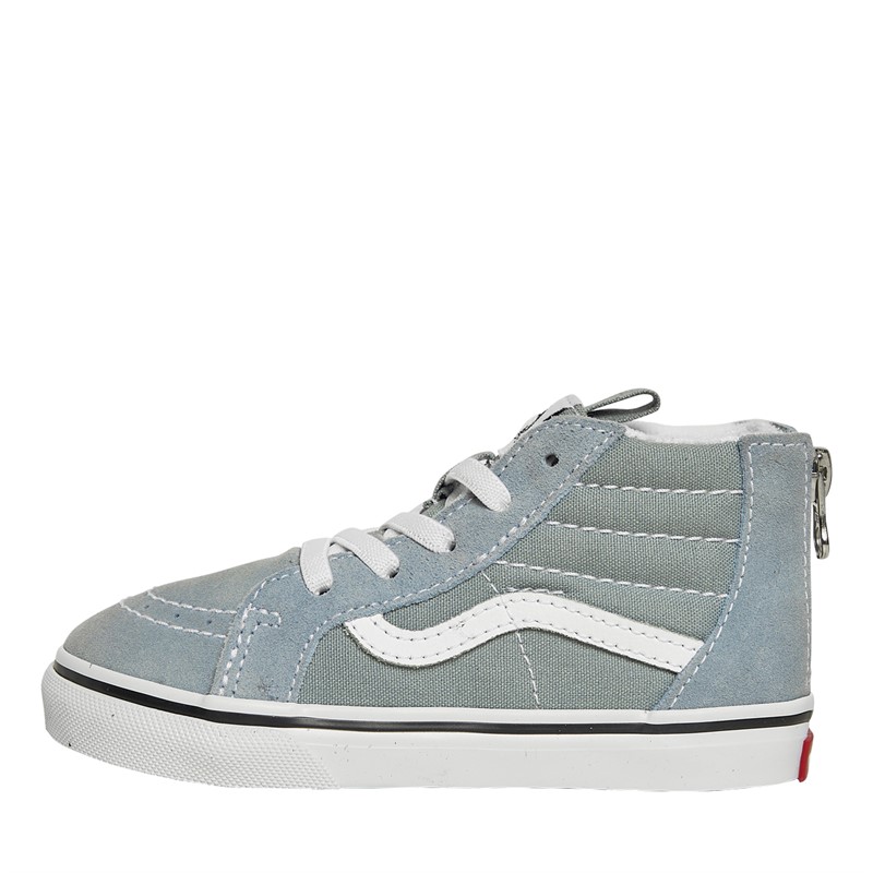 Vans Infant Sk8-Hi Zip Trainers Dusty Blue