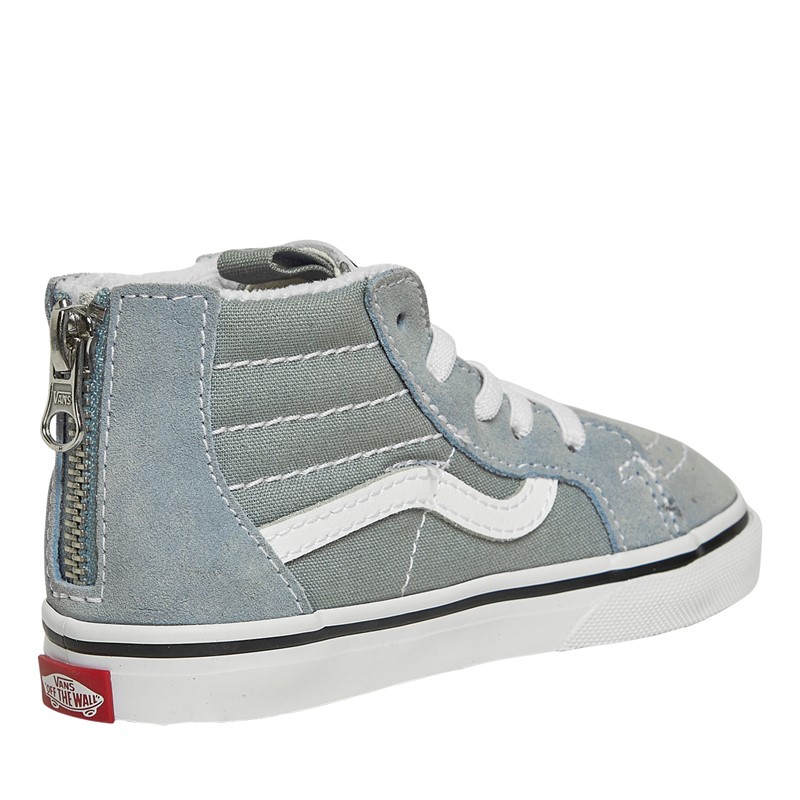 Vans Infant Sk8-Hi Zip Trainers Dusty Blue