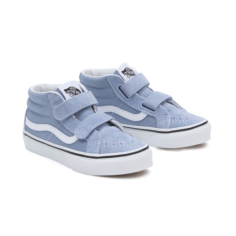 Vans Kids Sk8-Mid Reissue Trainers Dusty Blue