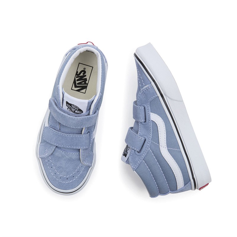 Vans Kids Sk8-Mid Reissue Trainers Dusty Blue