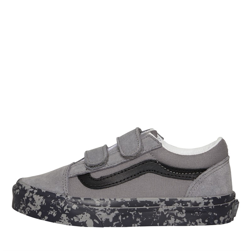 Vans Baskets Old Skool Enfant Gris/Multicolore