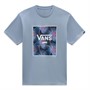Vans Heren Classic Print Box T-shirts Blauw