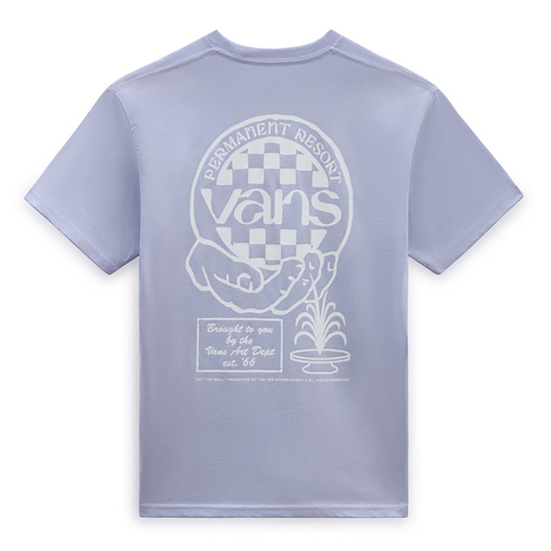 Vans T-Shirts Hand Circle Homme Bleu