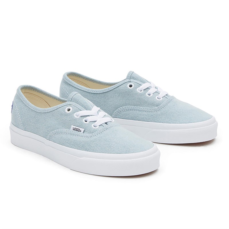 Vans Dames Authentieke Sneakers Lichtblauw