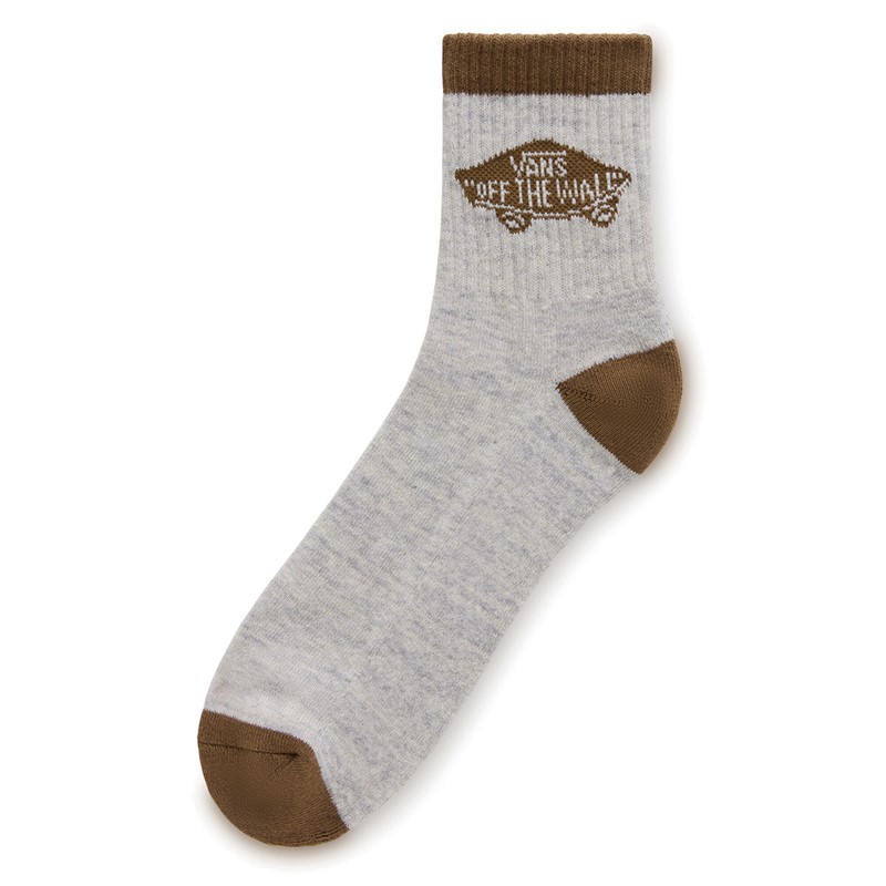 Vans Mens Off The Wall Half Crew Socks Kangaroo