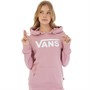 Vans Womens Drop V Logo Hoodie Foxglove