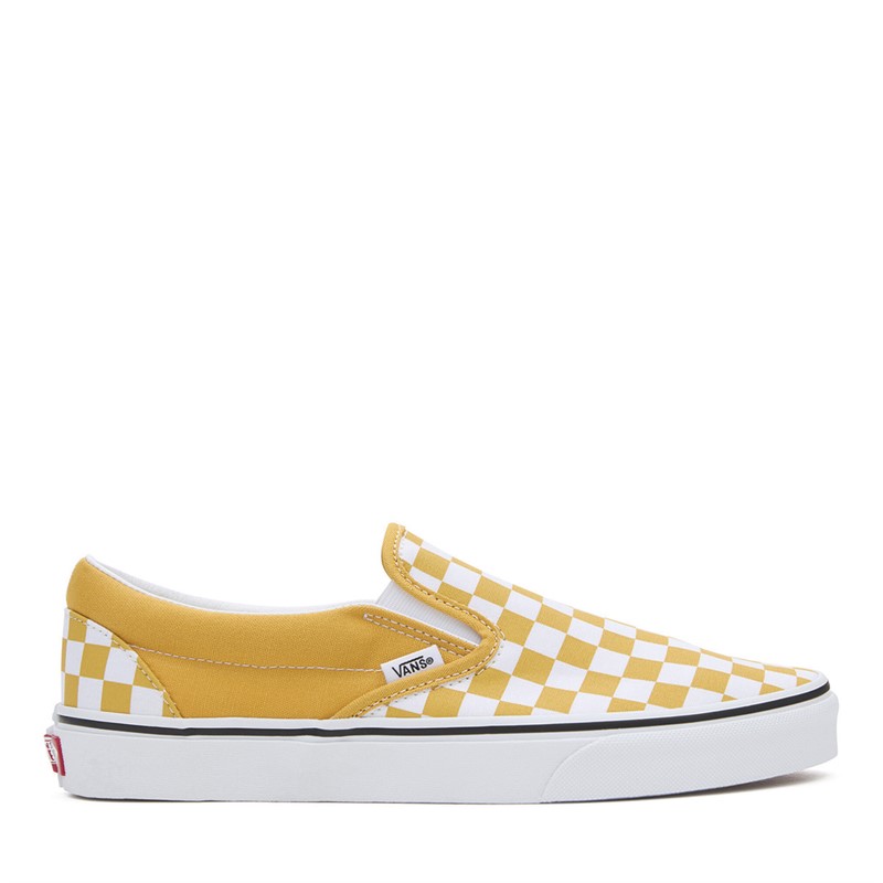 Checkerboard slip on vans journeys best sale