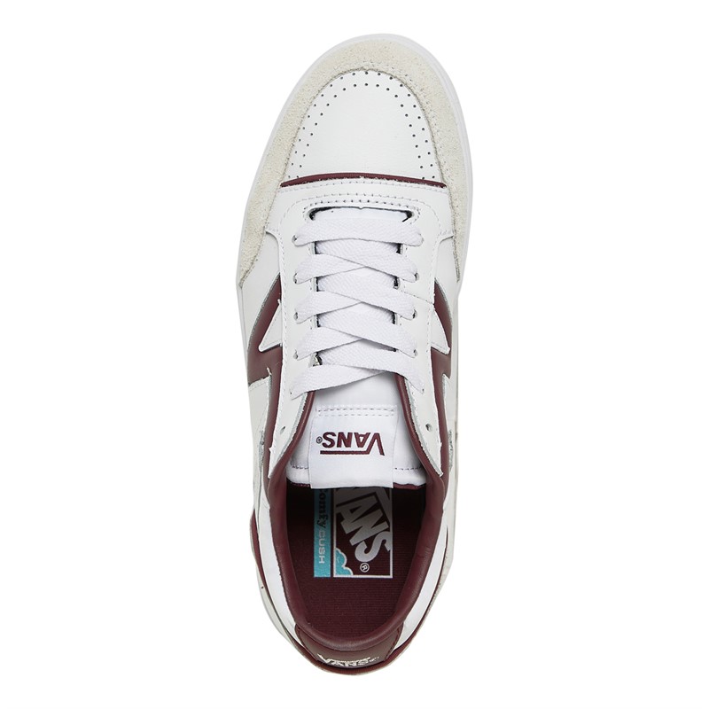 Vans Lowland Comfycush Jmp R Trainers True White/Port Royale